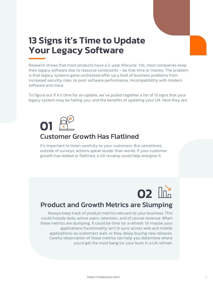 13 Signs It's Time To Update Your Legacy Software