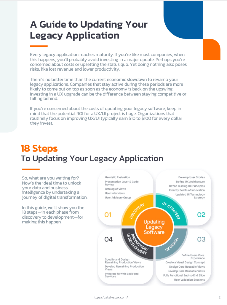 A Guide to Updating Your Legacy Software Intro